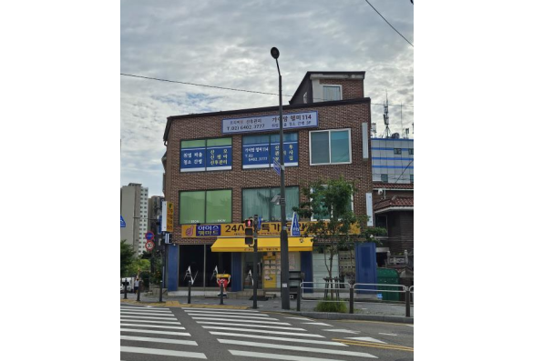 신월동 대로변 올근생