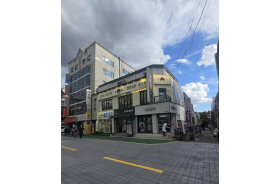  대치동 메인 먹자 상권 코너 건물 